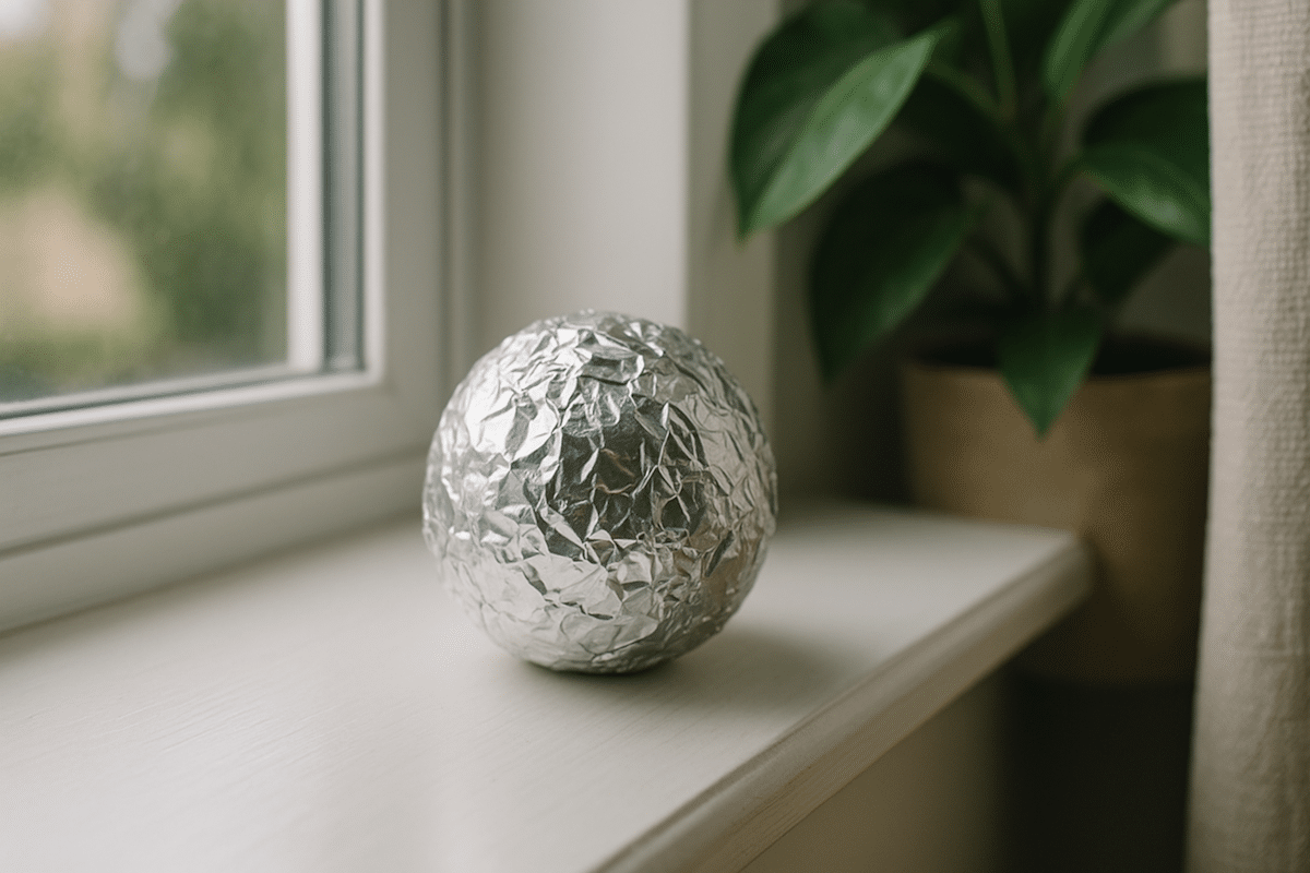 Verwendung von Aluminiumfolie an Fensterführungen: Wozu dient sie und warum wird sie empfohlen?