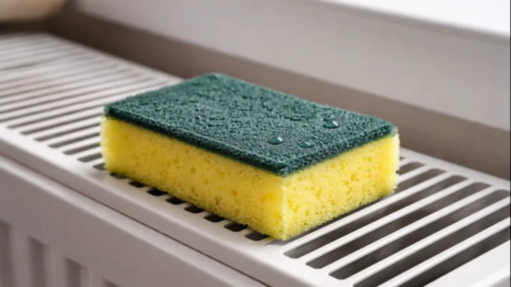 Deshalb kann es in diesem Winter sinnvoll sein, einen Schwamm auf den Heizkörper zu legen