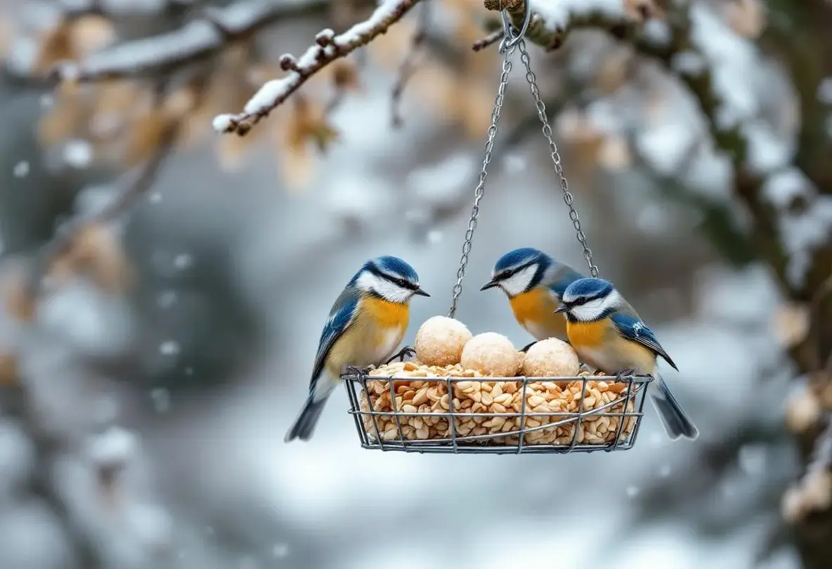 Oft wird über Vogelhäuschen gesprochen, aber selten wird dieser entscheidende Faktor für das Überleben der Vögel im Winter erwähnt.