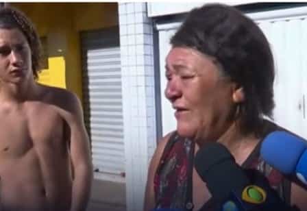 Mãe se desespera após filho de 17 anos ser morto a tiros ao sair para comprar pão