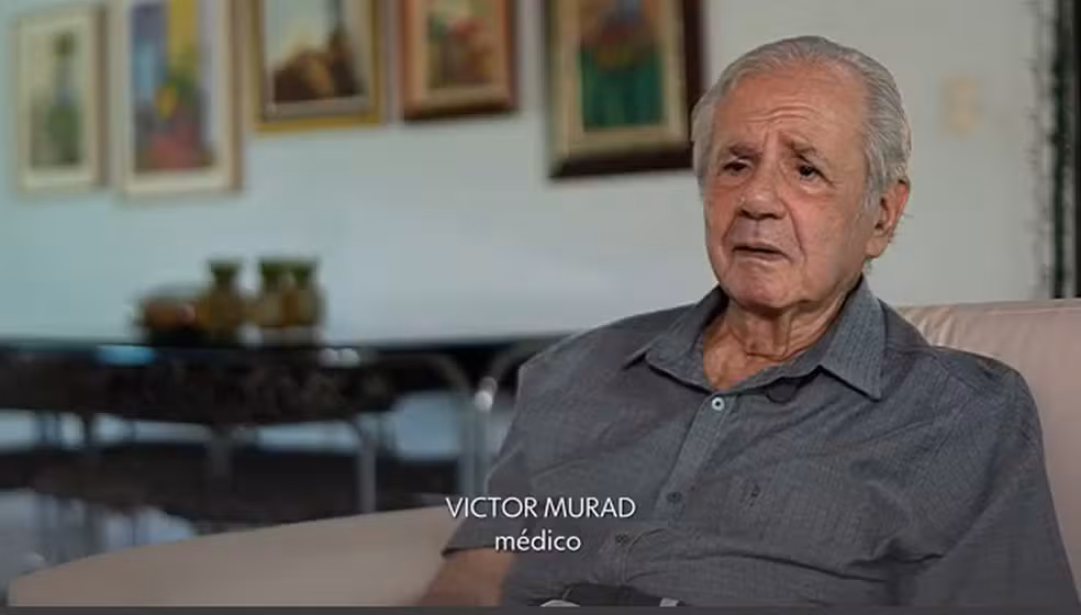 Médico Victor Murad foi envenenado pouco a pouco — Foto: Reprodução/TV Globo