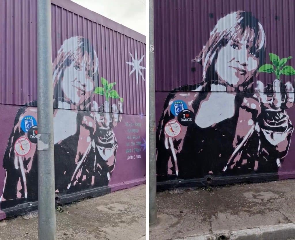 Memorial artístico ocupa espaço público na capital paulista para reforçar resistência contra feminicídio e impunidade