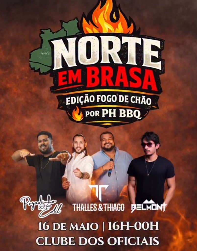 Evento gastronômico Norte em Brasa promete seis horas de open food com carne na brasa