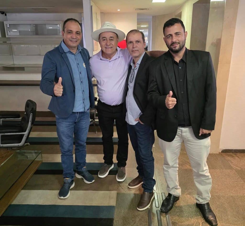 In Rondônia trifft sich Bocalom mit Politikern der MDB, der Republikaner und der União Progressista