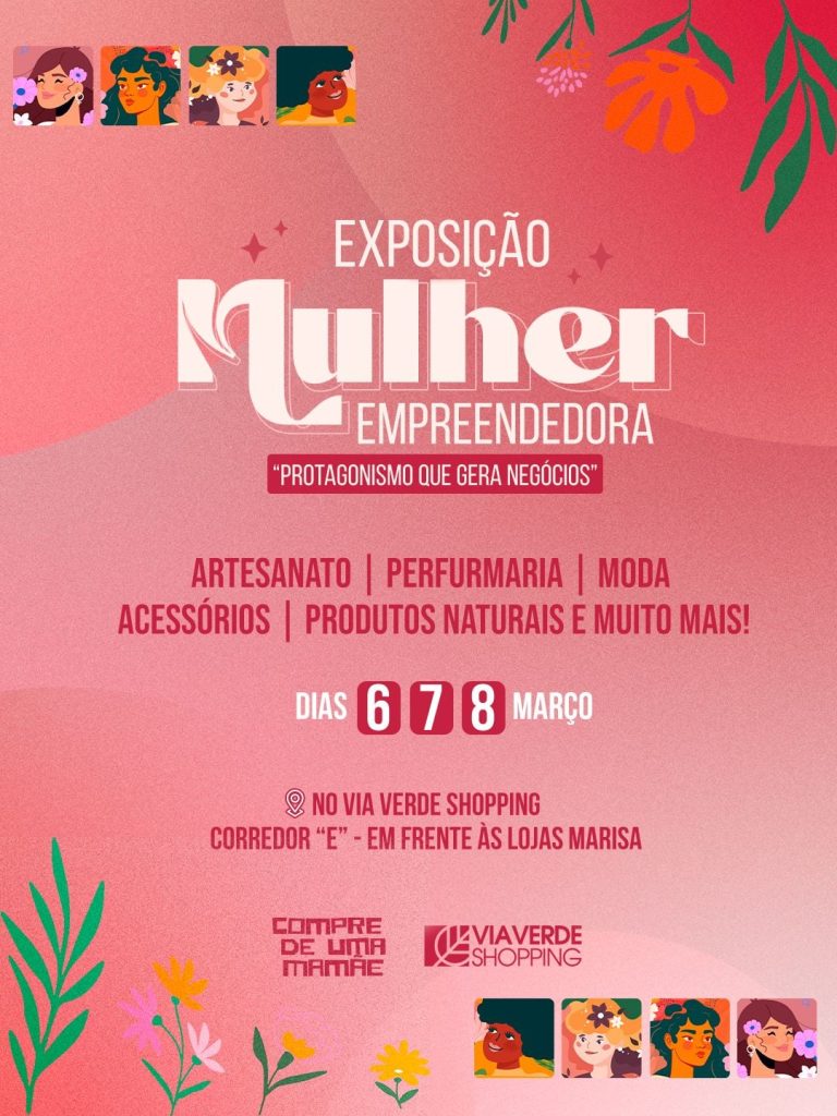 Compre de uma Mamãe realiza Exposição Mulher Empreendedora