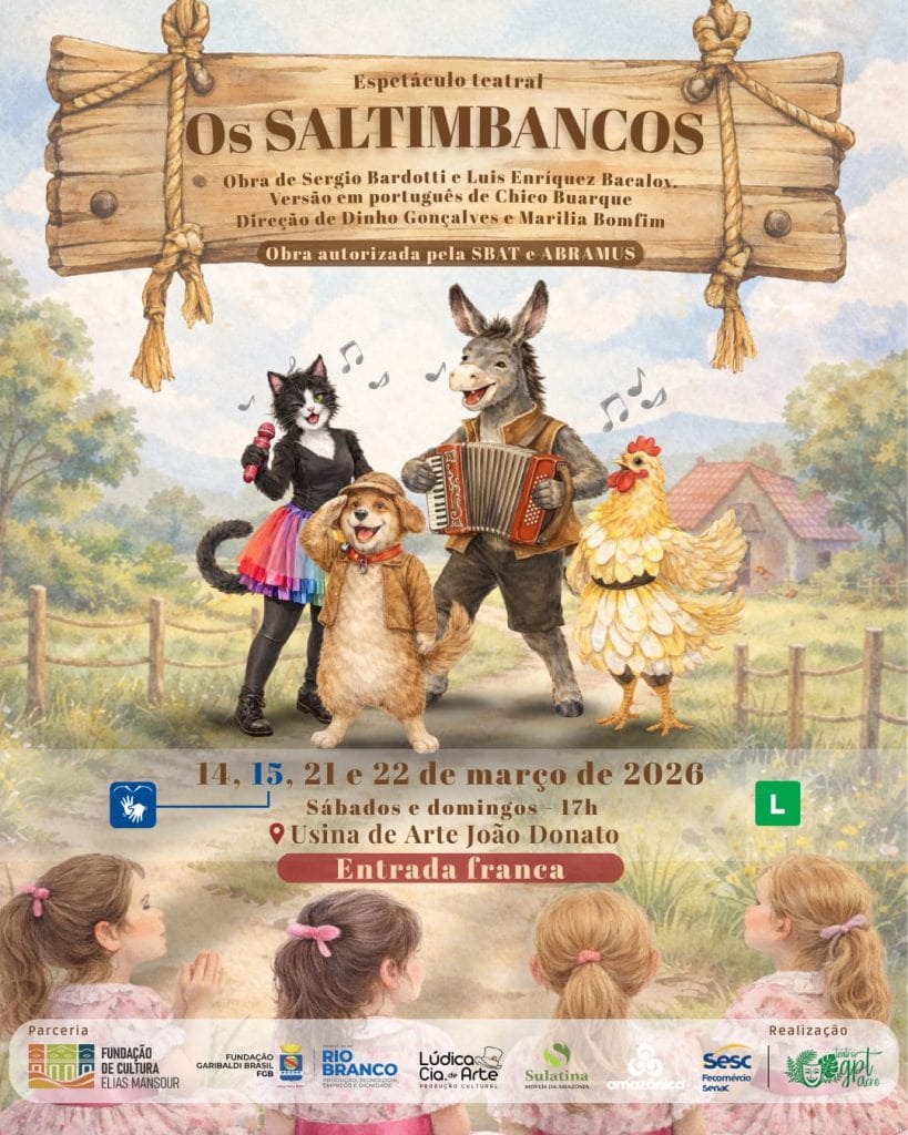 Teatro e comédia em cartaz movimentam agenda cultural neste domingo