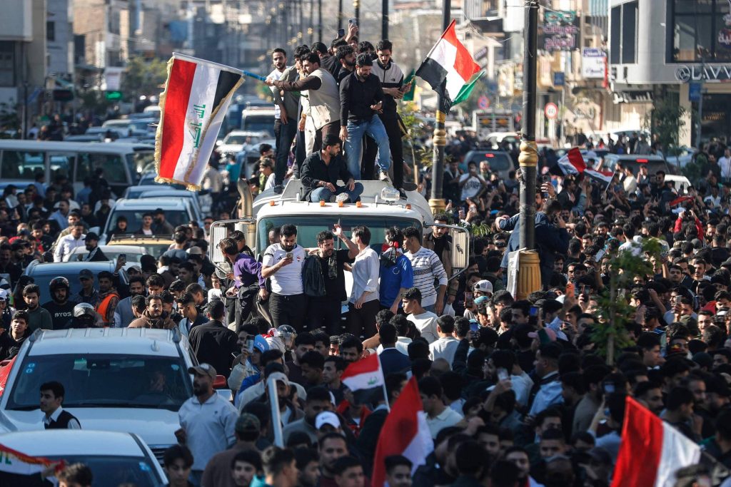 In Bagdad feiern Fans die Rückkehr Iraks zur Weltmeisterschaft – 04.01.2026 – Sport
