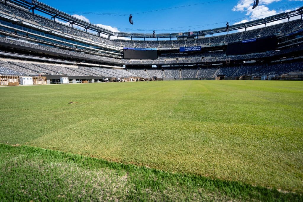 Im WM-Finalestadion wird Naturrasen verlegt – 05.08.2026 – Sport