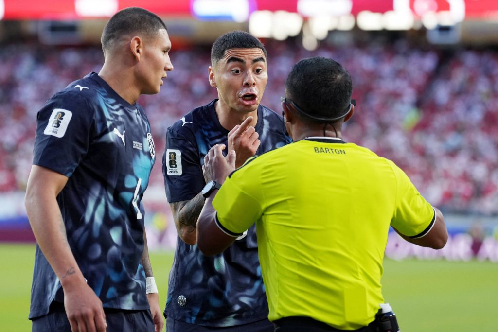 Weltmeisterschaft: Der Paraguayer Almirón wird vom Platz gestellt, weil er sich den Mund zuhält – 20.06.2026 – Sport