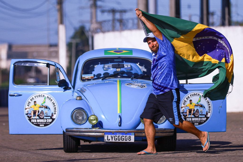 Grêmio fährt mit einem Volkswagen Käfer in die USA, um Brasilien bei der Weltmeisterschaft zu sehen – 21.06.2026 – Sport