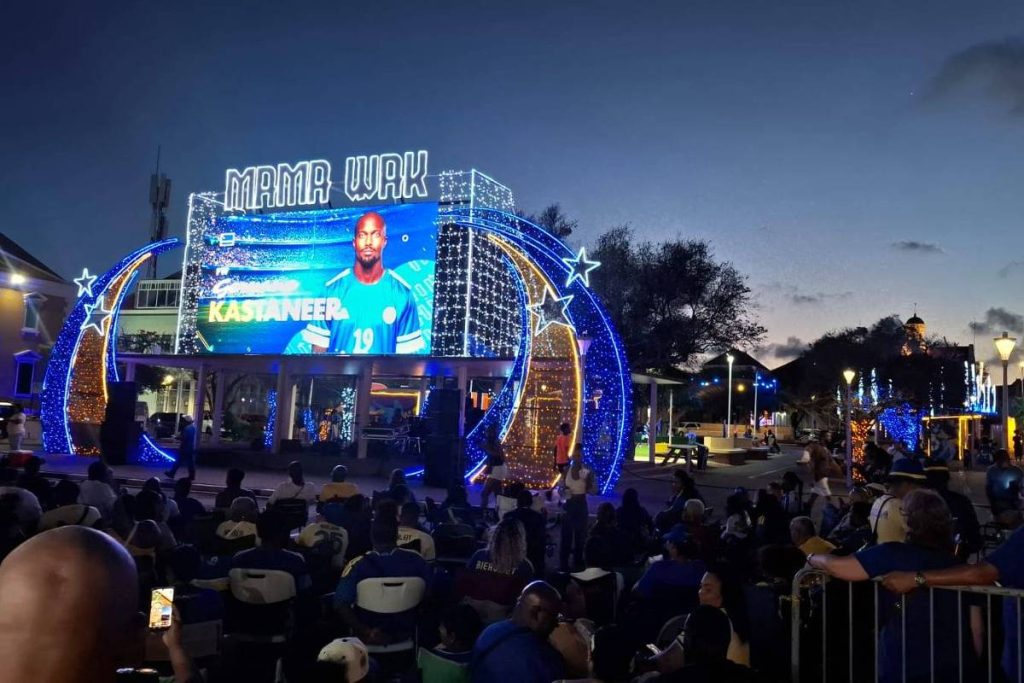 Fans in Curaçao feiern in Blau die Auslosung der Weltmeisterschaft – 21.06.2026 – Sport