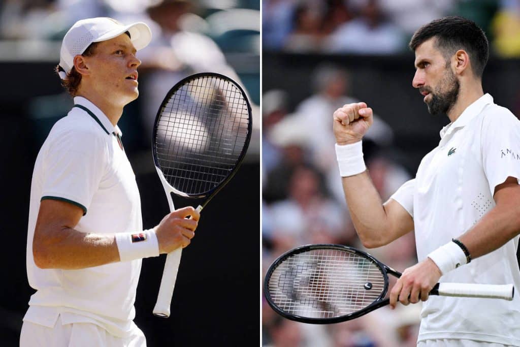 In Wimbledon kommt es am Freitag zum Halbfinale zwischen Djokovic und Sinner – 07.07.2026 – Sport