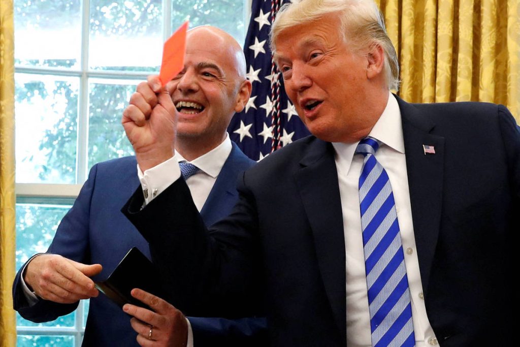 Bei der Weltmeisterschaft wandelt sich Donald Trump von Gleichgültigkeit zu Einmischung – 12.07.2026 – Sport